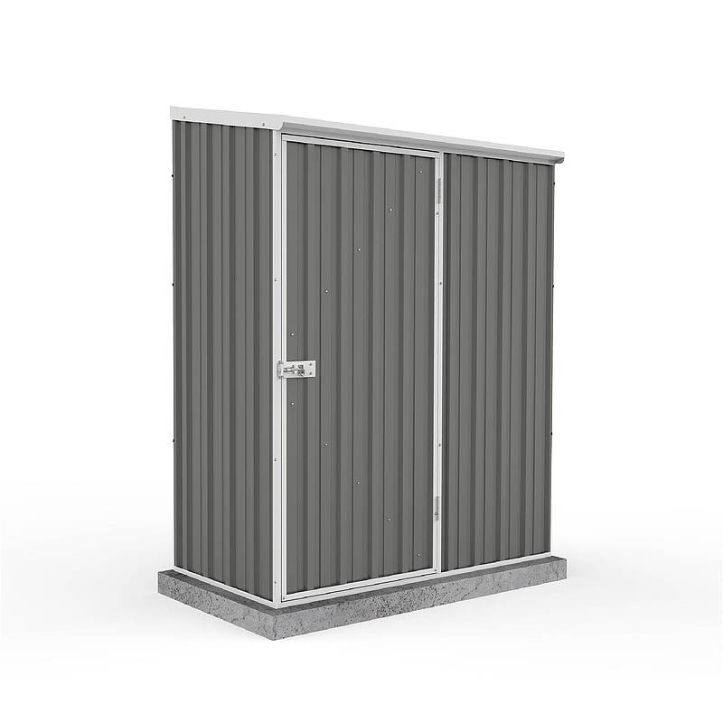 Absco 5 x 3 Woodland Grey Space Saver Metal Shed