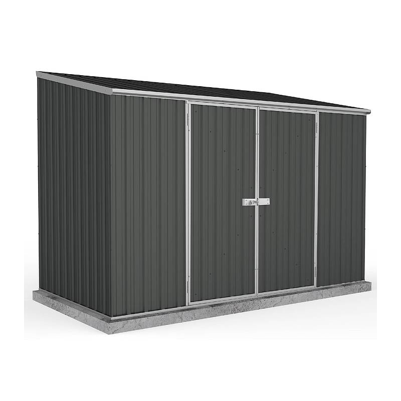 Absco 10 x 5 Monument Metal Space Saver Pent Metal Shed