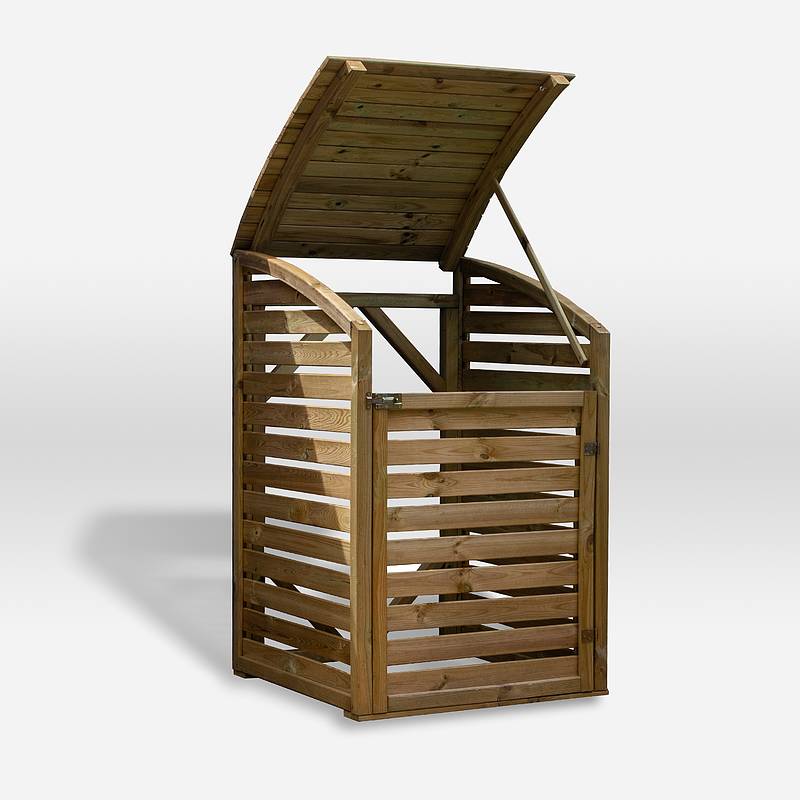Pressure Treated Single Bin Store