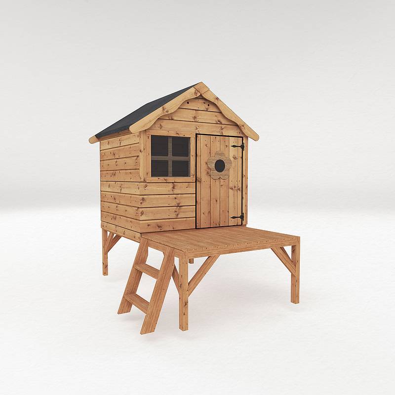Snug Tower Wooden Playhouse