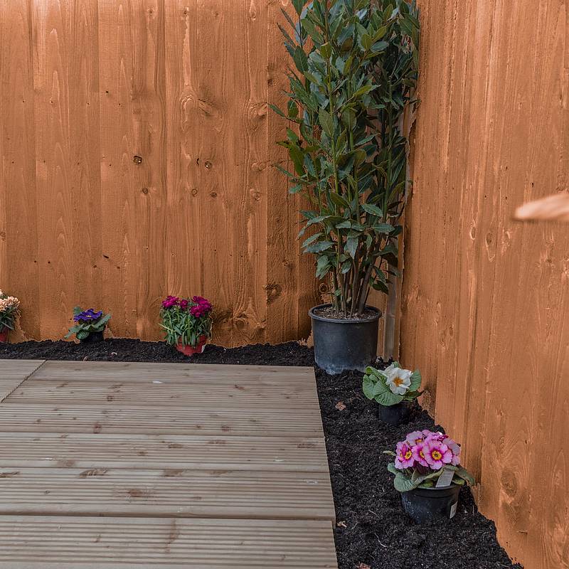 3ft x 6ft Pressure Treated Feather Edge Fence Panel
