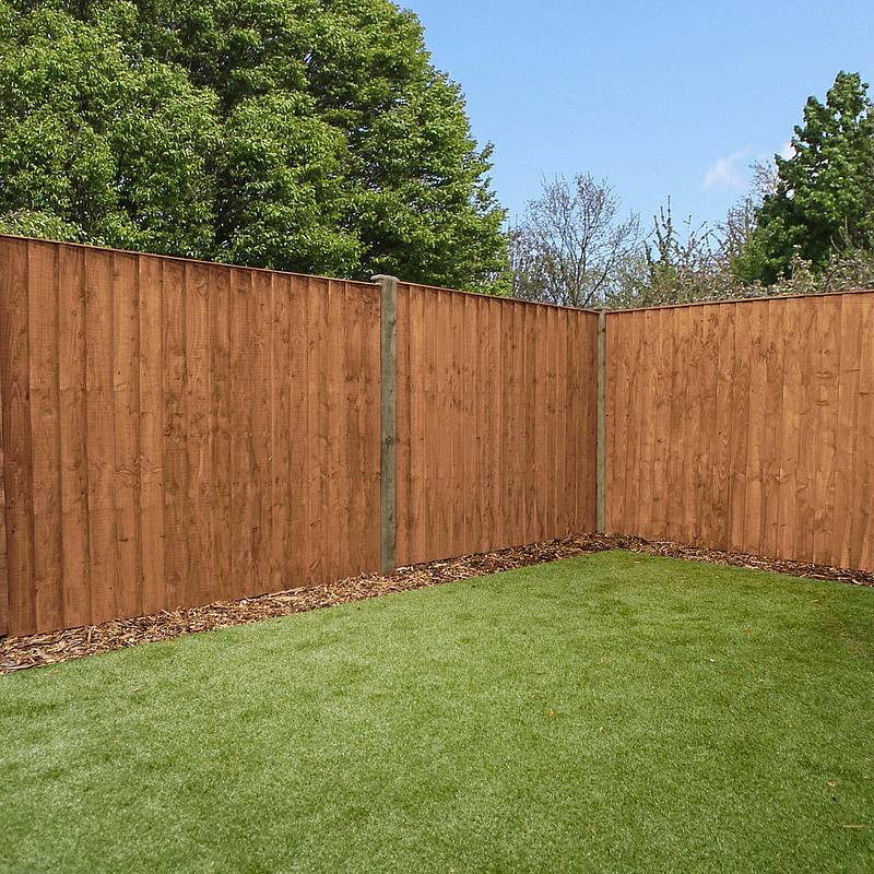 5ft x 6ft Pressure Treated Feather Edge Fence Panels