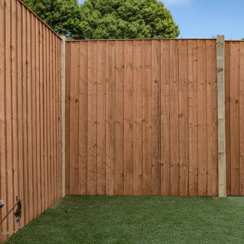 5ft x 6ft Pressure Treated Feather Edge Fence Panels