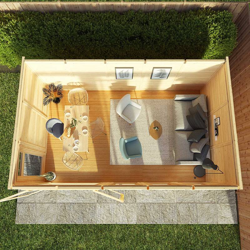 5m x 3m Insulated Garden Room