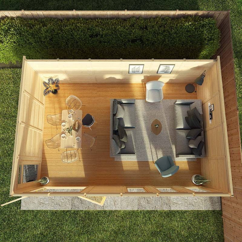 6m x 4m Insulated Garden Room