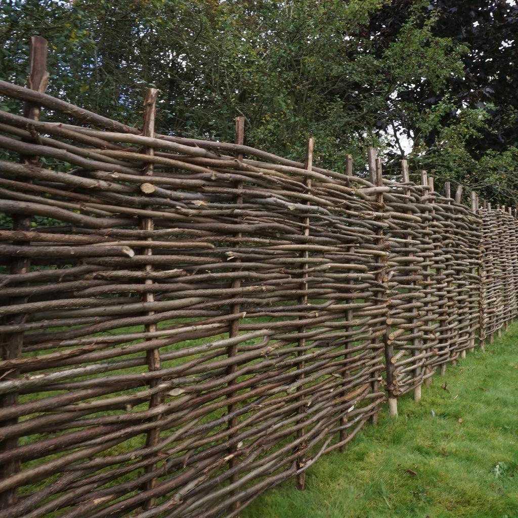 6ft x 4.5ft Hazel Wooden Fence Panel