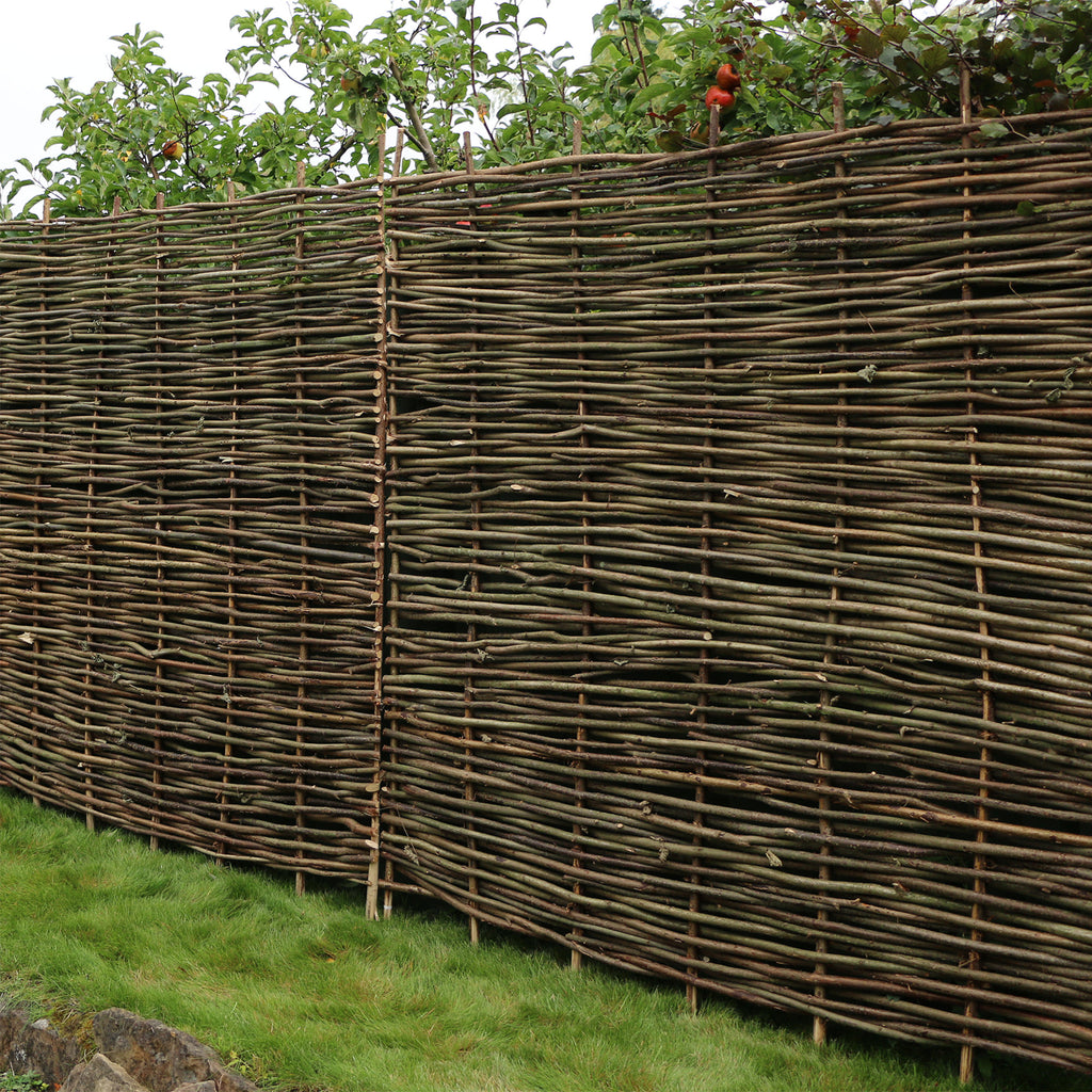 6ft x 6ft Hazel Wooden Fence Panel