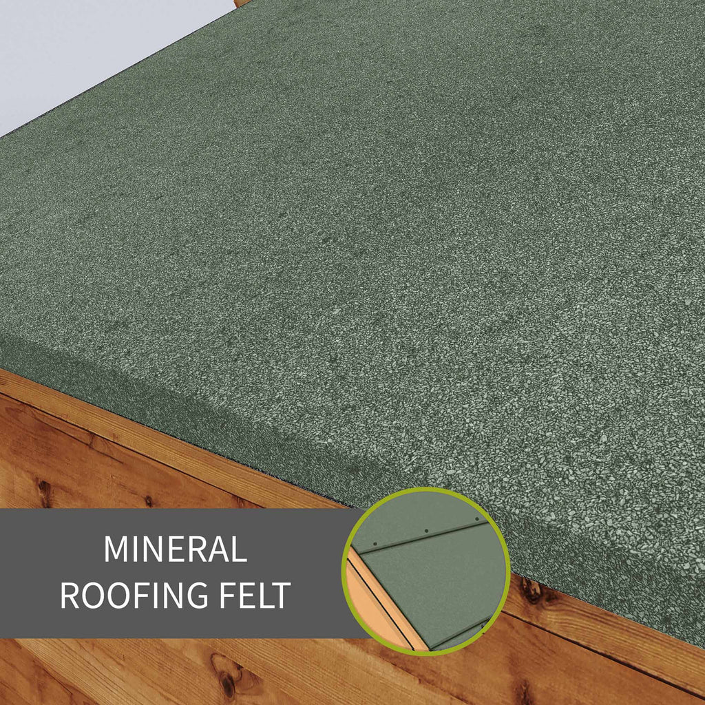 3 x 7 Tongue & Groove Apex Bike Store