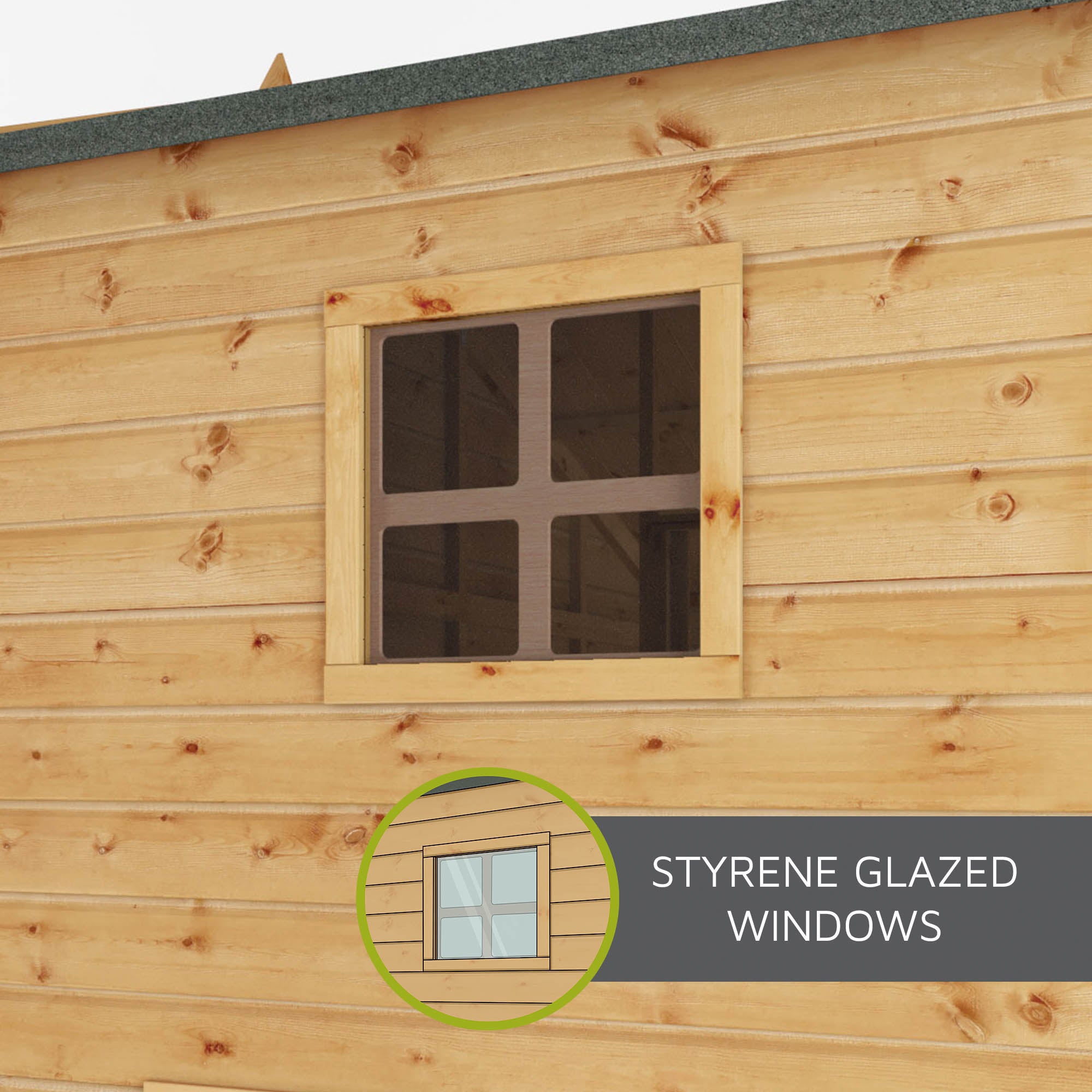 Snug Tower Wooden Playhouse