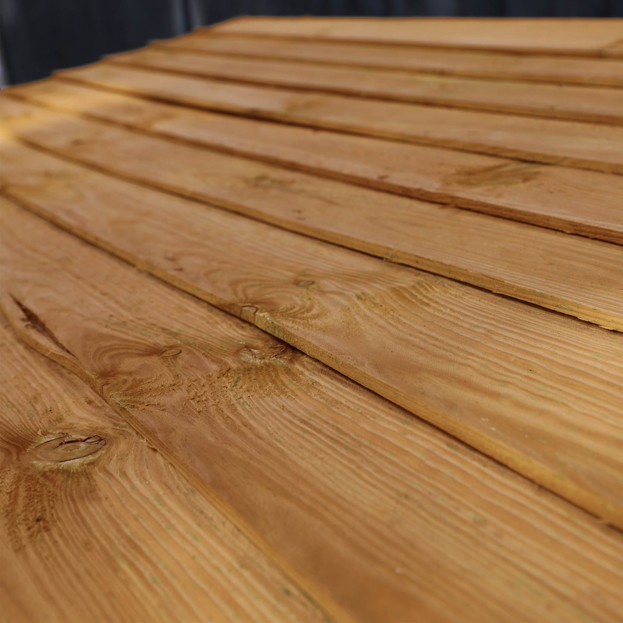 6ft x 3ft Pressure Treated Wooden Double Log Store