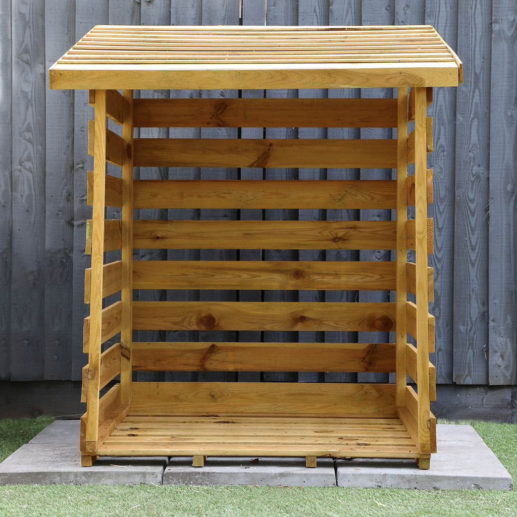 3ft x 3ft Pressure Treated Single Log Store