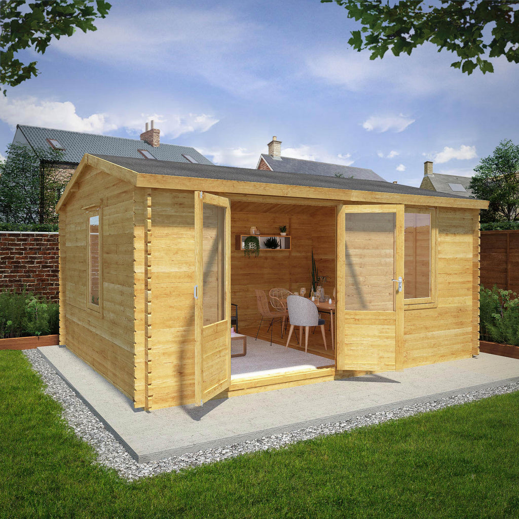 5m x 4m Elite Log Cabin