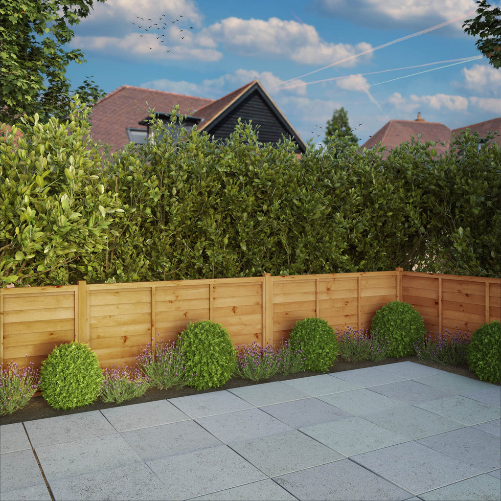 3ft x 6ft Super Lap Pressure Treated Fence Panel