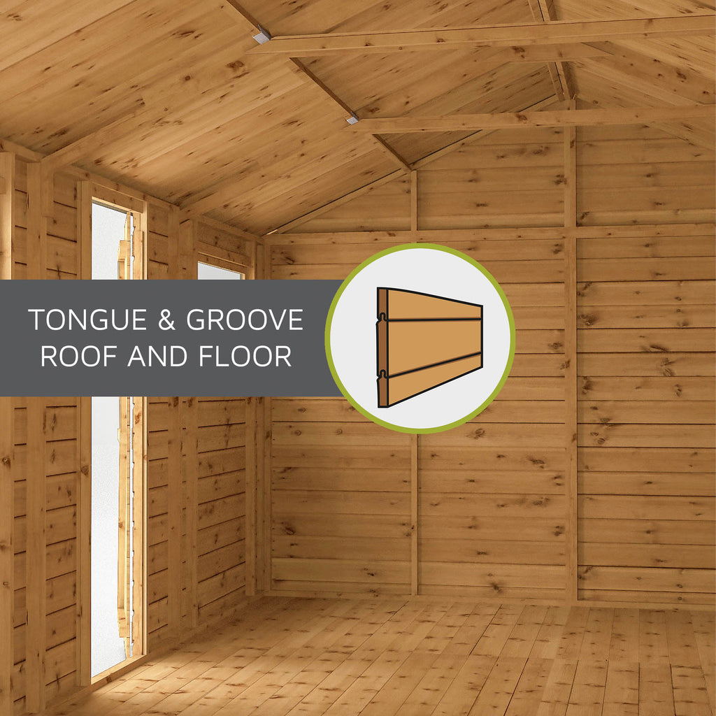15 x 10 Premium Shiplap Apex Workshop